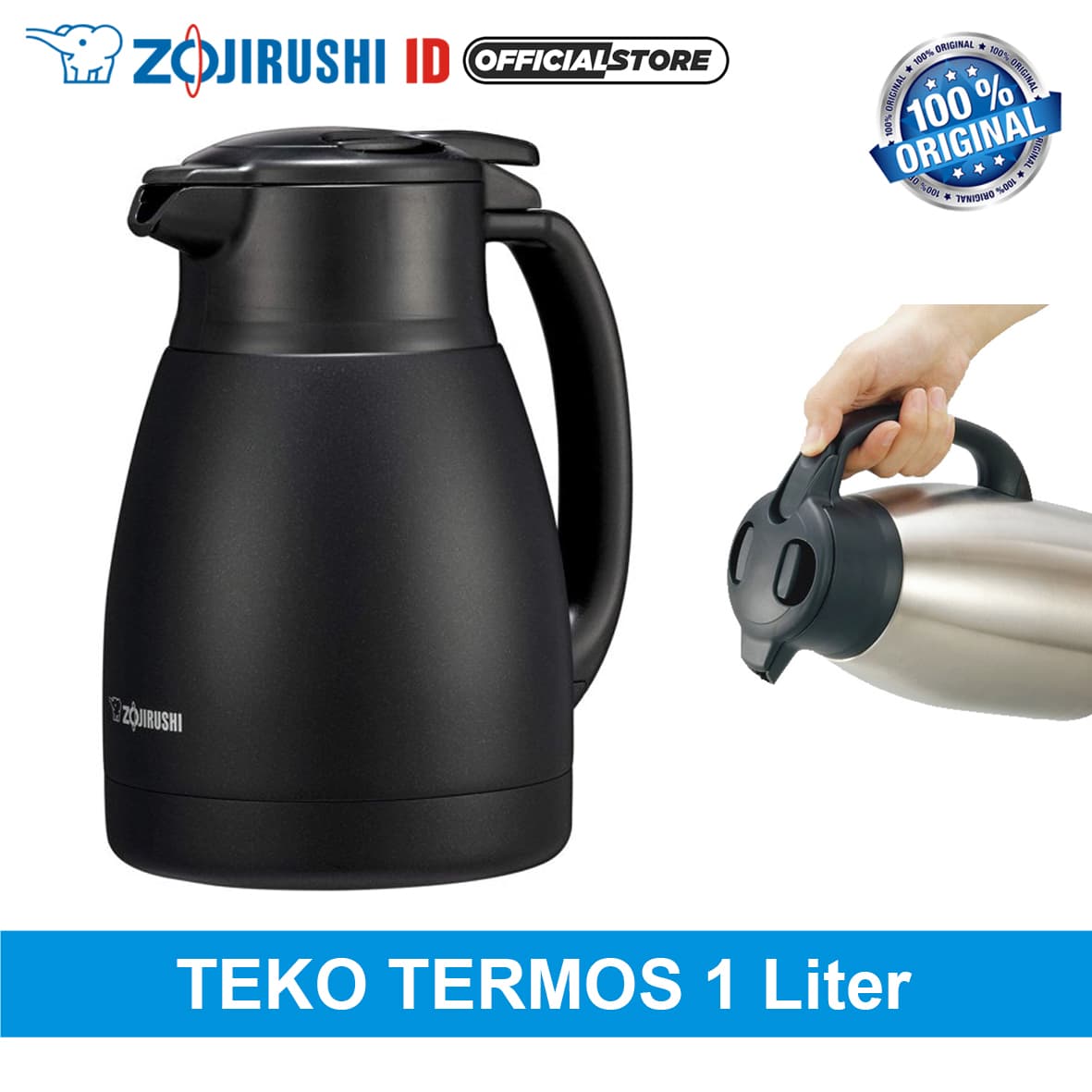 product-zojirushi-sh-hc10-bm-vacuum-handy-pot-teko-stainless-steel---1-liter-mat-black-main-image